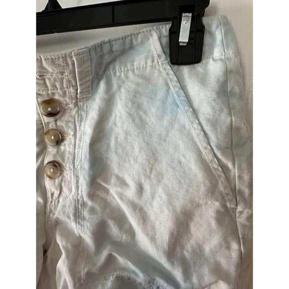 Loft Women’s size 00 blue and white dyed shorts - Picture 4 of 9